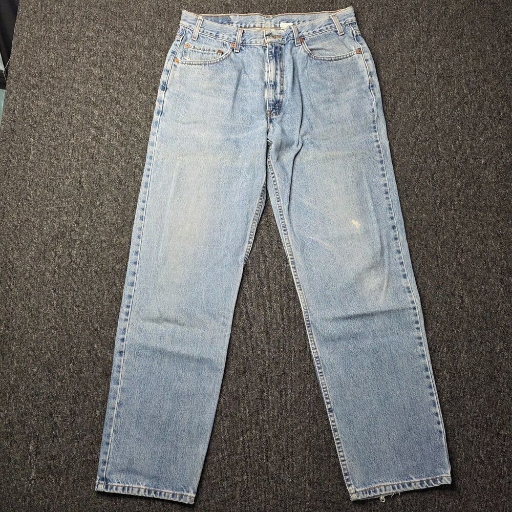 Vintage Levi’s 550 Men’s Jeans 36x32 Relaxed Fit Medium Stonewash Denim Y2K 2000
